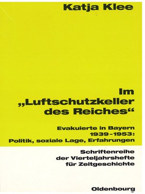 cover image of Im "Luftschutzkeller des Reiches"